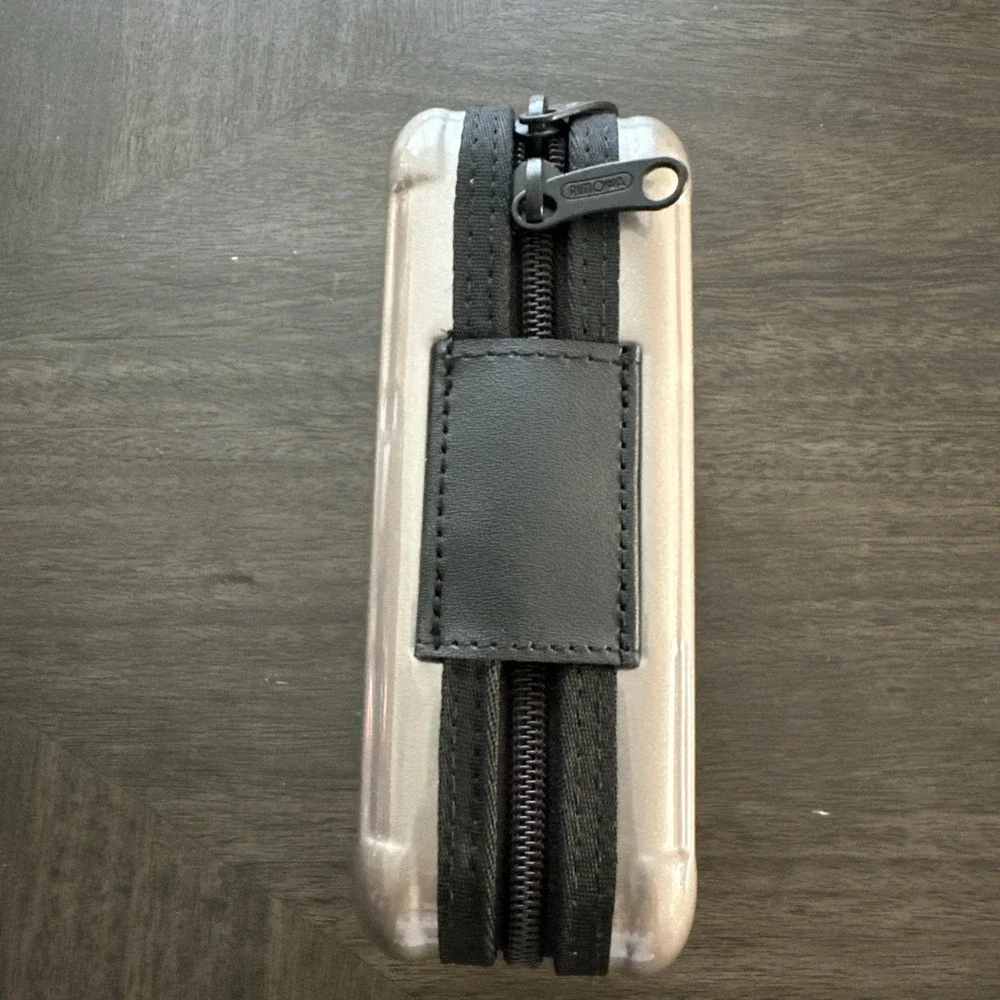 Rimowa First Class Amenity Toiletries Case Metallic Gray